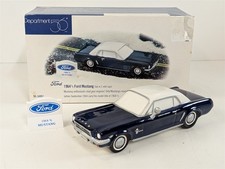 Dept 56 Snow Village 1964 1/2 Ford Mustang Blue Classic Cars Accessory 54951 picture