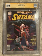 Marvel Preview #7 CGC 8.0 SS SIGNED/AUTOGRAPHED 1st Rocket Raccoon 1976 picture