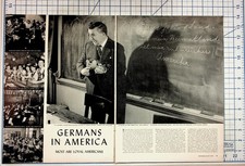 1939 Life Magazine Article: Germans in America Most Loyal WWII Era History picture