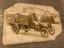 Antique Photo of early delivery truck picture