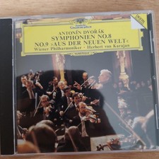 Without obi - Karajan, Dvorak, Symphony No. 8 & No. 9 'From the World' picture