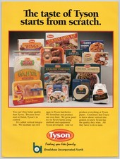 Tyson Chicken Poultry Farms Vertical Integration 1994 Vintage Print Ad picture