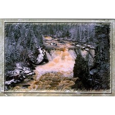 The Beaver River Bet Duluth & Grand Marais Beaver Bay MN Vintage Postcard SPO24 picture