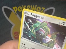 ๐HD GALAXY SWIRLS Rayquaza SWSH029 - Black Star Promo English picture