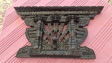 Newari Peacock Window Replica Handmade in Kathmandu, Nepal picture