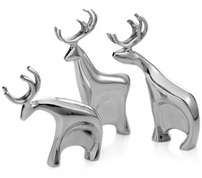Nambe 2010 Blitzen 3 Piece Set #MT0384 New in Original Packaging picture