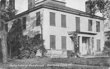 Bellow Falls Vermont 1908 Postcard Robber Barron Hetty Green's Residence picture