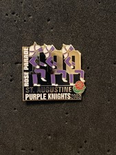 2002 Rose Parade St. Augustine Purple Knights Marching Band Lapel Pin picture
