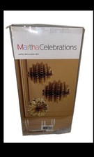 3 Martha Stewart nice Decor Kit Gold Kit For Decorating Party Honey Comb picture