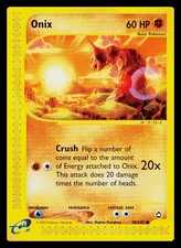 2002 Pokémon Aquapolis Onix #98/147 Non-Holo picture