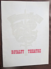 The Visit Royalty Theatre Kingsway 1960 programme Brian Wilde, Lynn Fontaine picture