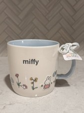 Brand New Miffy by Magenta Floral Mug Blue & White, 18 oz. picture