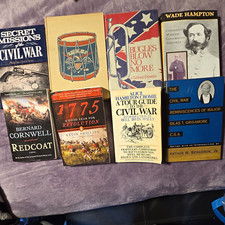 Civil War Militaria Book Lot: Secret Missions, Bugles Blow No More, Wade Hampton picture