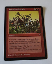 MtG Relentless Assault (VIS Visions) Rare English EXC picture