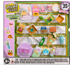 NEW  MGA'S MINIVERSE Make it Mini Spring Resin Set 35+ pieces NIB picture