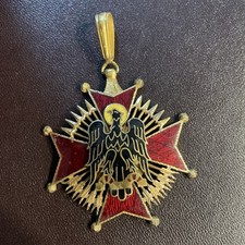 Vintage Medal Order Cisneros Spain Franco Period (1944-1975) Estado Español picture