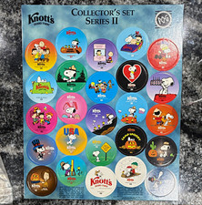 Knott's Berry Farm Collector's Set Series II Peanuts Snoopy POGS 1994 picture