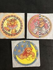 Vintage 1984 LUCY RIGGS Teddy Bear Stickers picture