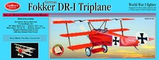 Guillow's Fokker DR1 Triplane Balsa Model Kit - 20