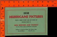 Booklet Reynolds Printing New Bedford Massachusetts Hurricane Pictures picture