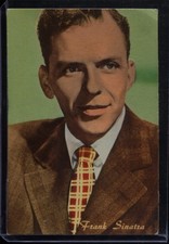 Frank Sinatra Vintage Dutch Movie Film Star Trading Card picture