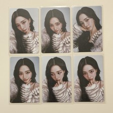 aespa KARINA Photocard x6 SYNK aeXIS LINE Japan Tour 2025 complete set  Official picture