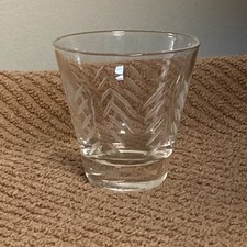 Vintage Javit Rain Crystal Shot Glass 2.75 in. H picture