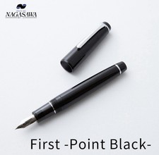 NAGASAWA Sailor First Point Black Fountain Pen MF Japan Exclusive New picture