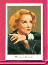 1933 CONSTANTIN GOLDFILM GERMAN TOBACCO CARD SERIES 2 #211 MARLENE DIETRICH picture