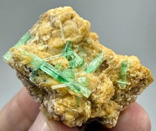89 CT Emerald Crystals Bunche On Matrix From Panjshir, Afghanistan e1 picture