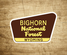 Bighorn National Forest Decal Sticker 3.75