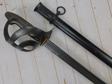 WWI Italian M1871 Cavalry Saber Sword Matching Number Scabbard picture