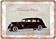 Vintage 1938-39 Lincoln Limousine by Willoughby Ad Retro Look Metal Sign A4065 picture
