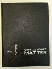 1958 Bowman Gray School Medicine Yearbook Wake Forest College John Wayne NC picture