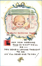 Mabel Lucie Attwell, Valentine No 5362, Each New Morning This is What We'll Do picture