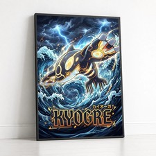 Poster Pokemon - Kyogre Primal Shiny Ultra-HD Art Print picture