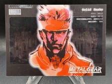 🎮  1998 Konami Metal Gear Solid Trading Card #19 – Solid Snake | 4510 | LP picture