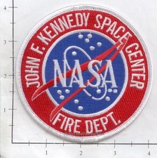 Florida - NASA John F Kennedy Space Center FL Fire Rescue Fire Dept Patch v2 picture