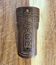 Colson Flyer Bicycle Head Badge Vintage 1930s 1940s Metal Head Tube Emblem picture