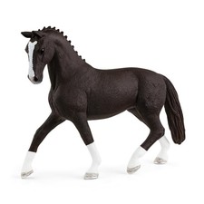 Schleich Hannoverian Mare Black Horse Figurine Toy Ages 5+ 13927 Current Box picture