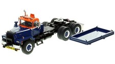Heavy Haul Replicas 1/50 HHR129B-2 Mack RD800 Tandem Axle w/ Ballast Orange Blue picture