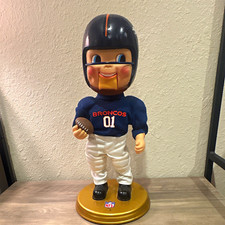 Vintage Gemmy 2001 NFL Denver Broncos Rockin’ Randall 18” Singing Dancing Doll picture