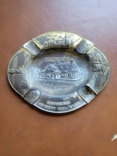 Vtg ED West Co Cape Cod MA Souvenir Metal Ashtray Joseph C Lincoln Japan 10020 picture