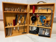 VINTAGE 1980s X-ACTO 5089? Deluxe Hobby & Craft Tool and Knife Cabinet Chest picture