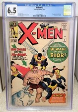 X-Men #3 (1964) CGC 6.5 - 1st Appearance of the Blob Marvel Comics Key picture