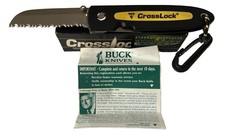 Vintage Buck 180RR CrossLock River Rafter Serrated Knife USA NOS picture
