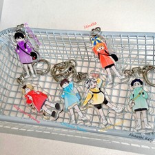 Keychains Haikyuu Student Bag Pendant Anime Ornaments Acrylic Keyring Gifts picture