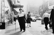 Street Street In New York On 1960 Historic 1960s Old Photo picture