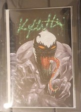 Venom Lethal Protector Kyle Willis Comic W/ Remark And Special Sig 1/1 picture