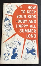 Vintage 1961 Curtiss Candy Co How to Keep Kids Busy Happy All Summer Booklet picture